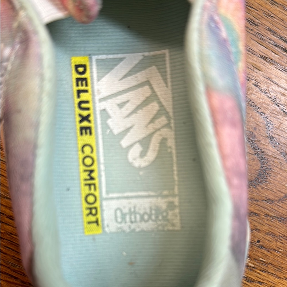 🎉HP🎉 Vans Multicolor Tie-Dye Slip-On Sneakers - Picture 9 of 9